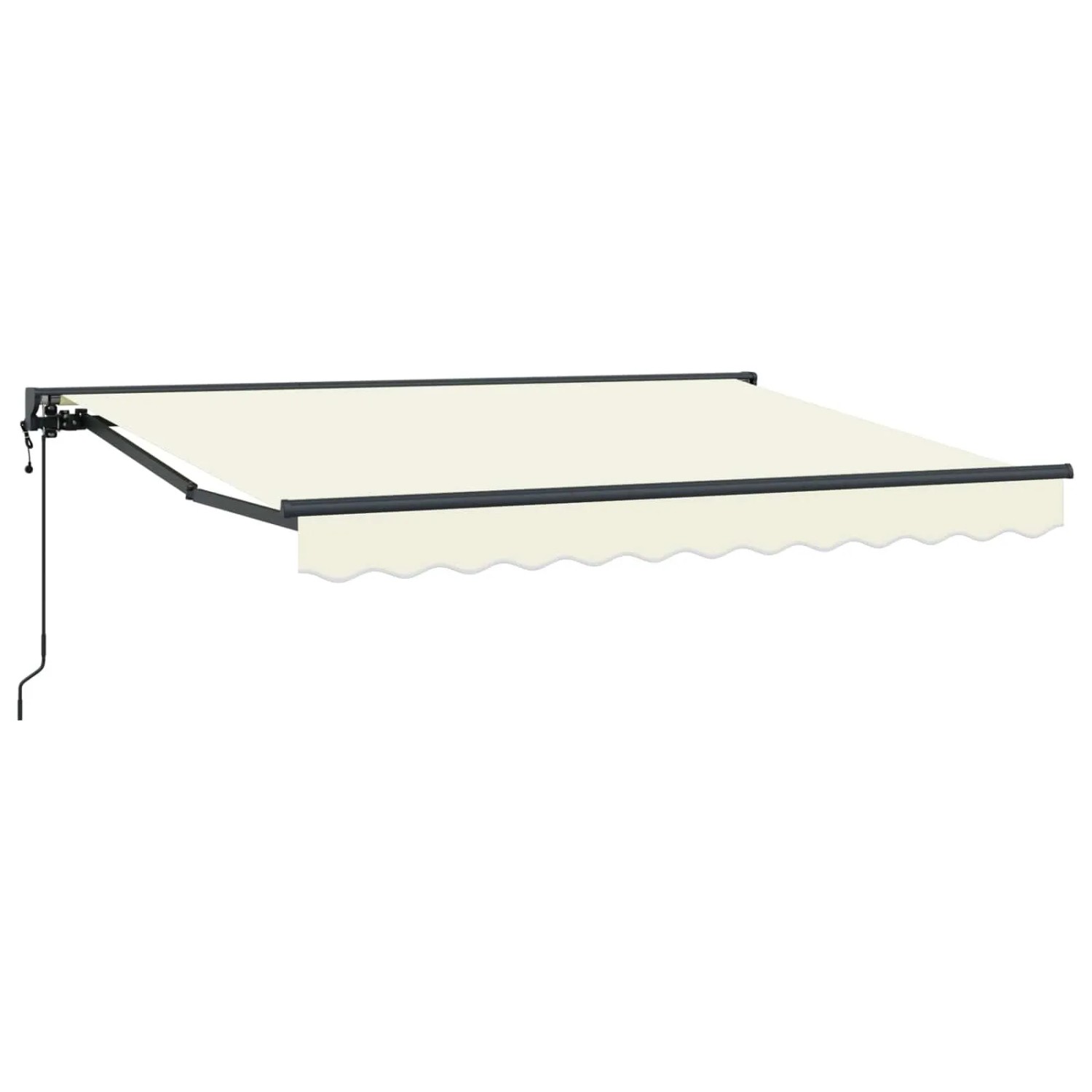 vidaXL Elektrische Ausziehbare Markise Creme 3,5 x 2 m 3421143