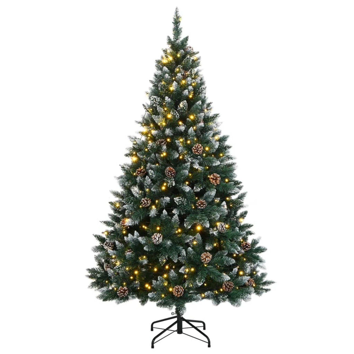 vidaXL Künstlicher Weihnachtsbaum 150 LEDs 150 cm 3315774