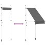 vidaXL Einziehbare Markise Handbetrieben 100 cm Anthrazit 145832_6