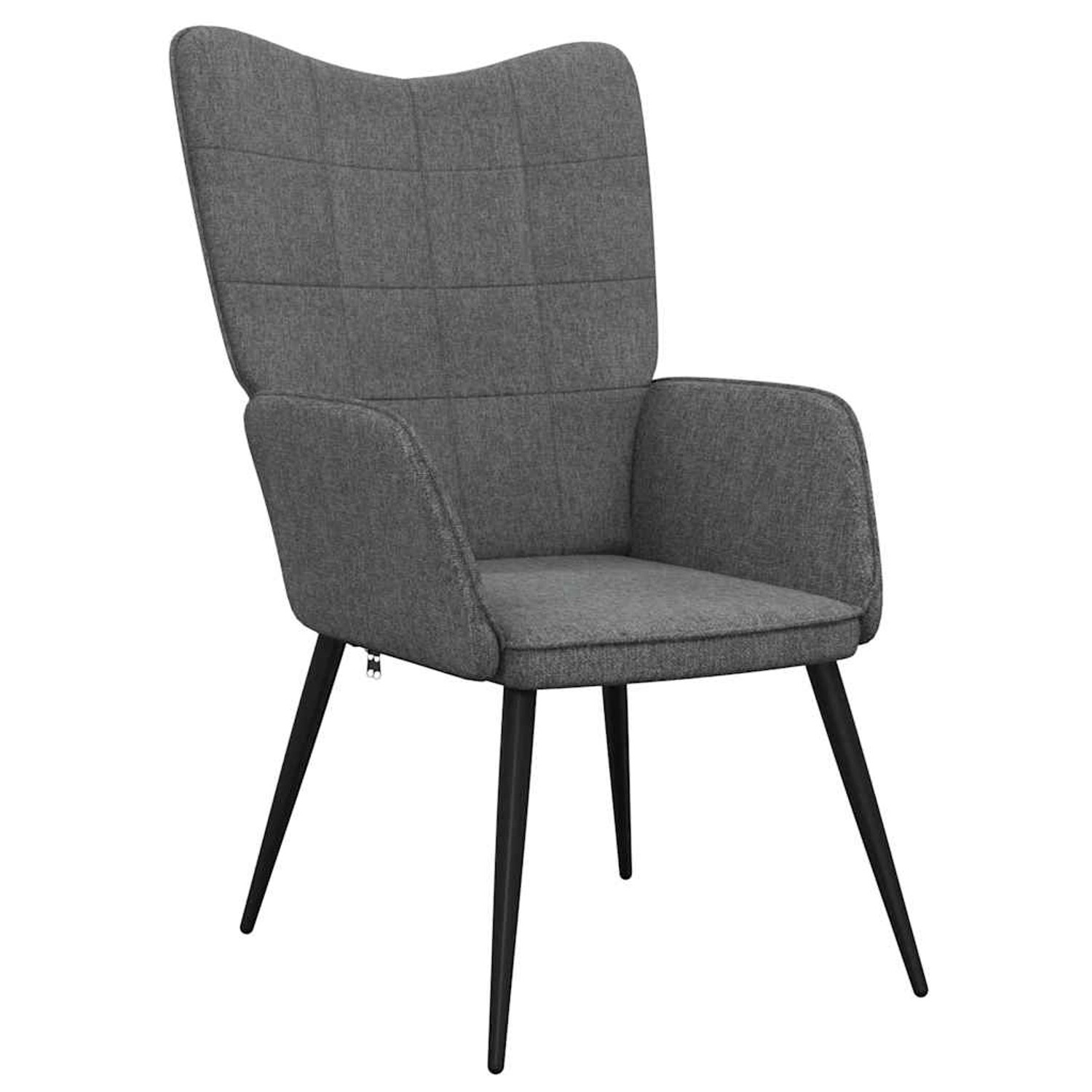vidaXL Relaxsessel Dunkelgrau Stoff 327942