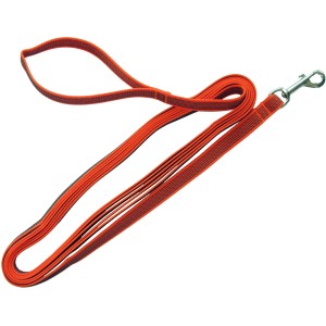 Orange Heim Hunde-Suchleine Super-Grip, 5 m lang, mit Handschlaufe und Karabinerhaken.