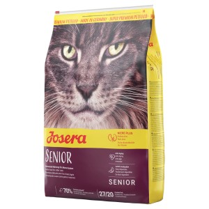 Josera Senior Katzenfutter 2kg für ältere Katzen. Trockenfutter mit reduziertem Phosphorgehalt.
