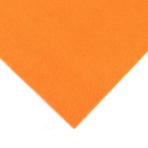 Primaflor Eventteppich Rips Dublin Orange 2,00m x 2,00m