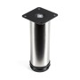 SOTECH 4er Set Möbelfuß JIMMY Ø50 mm Höhe 150 mm Edelstahl Gebürstet