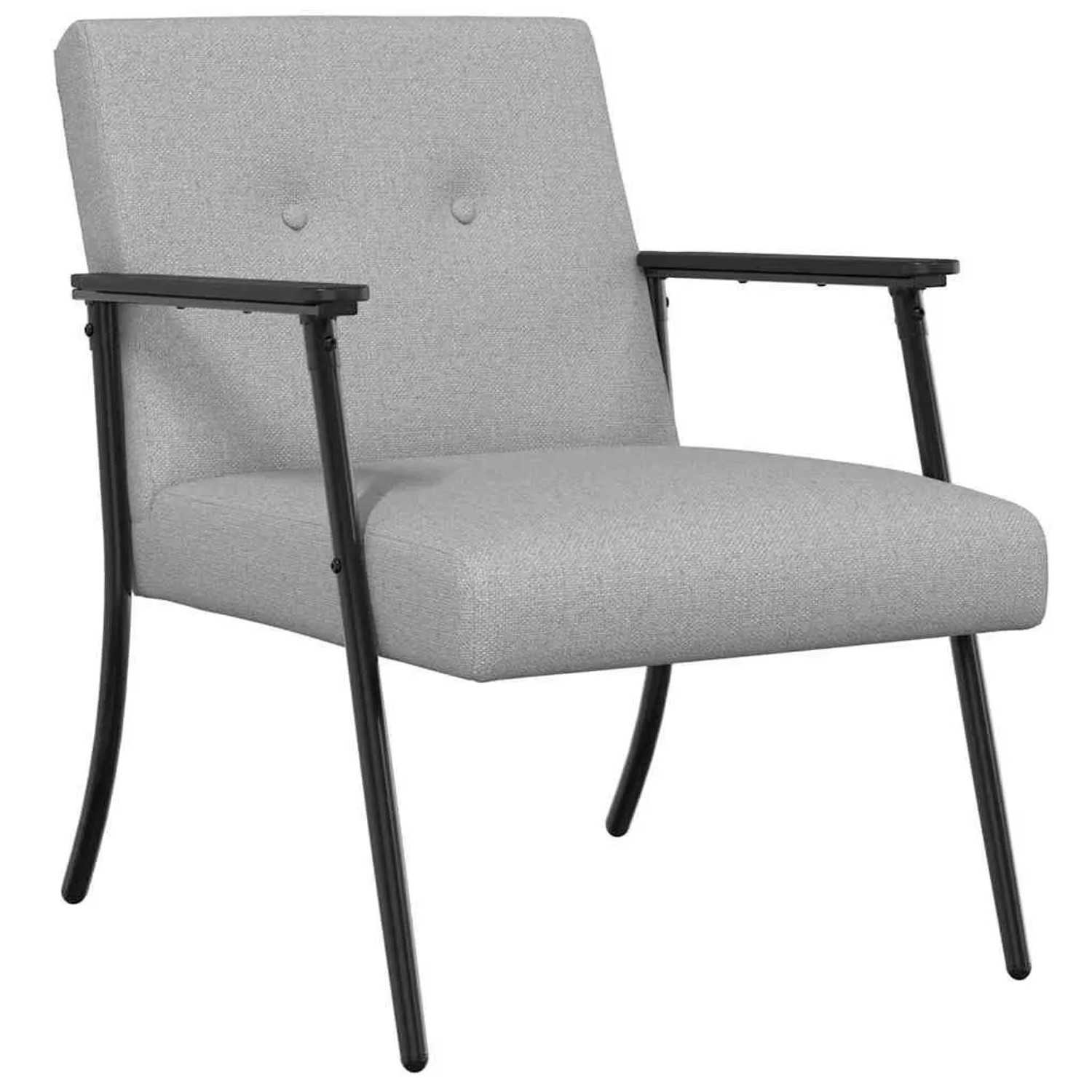 vidaXL Sessel Wolkengrau 59 x 75 x 78 cm Stoff 42017697