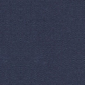 Detailaufnahme: Blaues Velux Sichtschutzrollo mit Haltekrallen, Stoffstruktur.