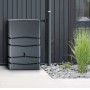 Waterform Regentonne Aqua Tower 450 l in Anthrazit für Garten & Außenbereich.