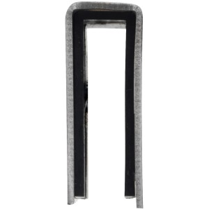 Wenko Doppel-Duschhaken Vieste aus Edelstahl, matt. Handtuchhalter für die Duschkabine.