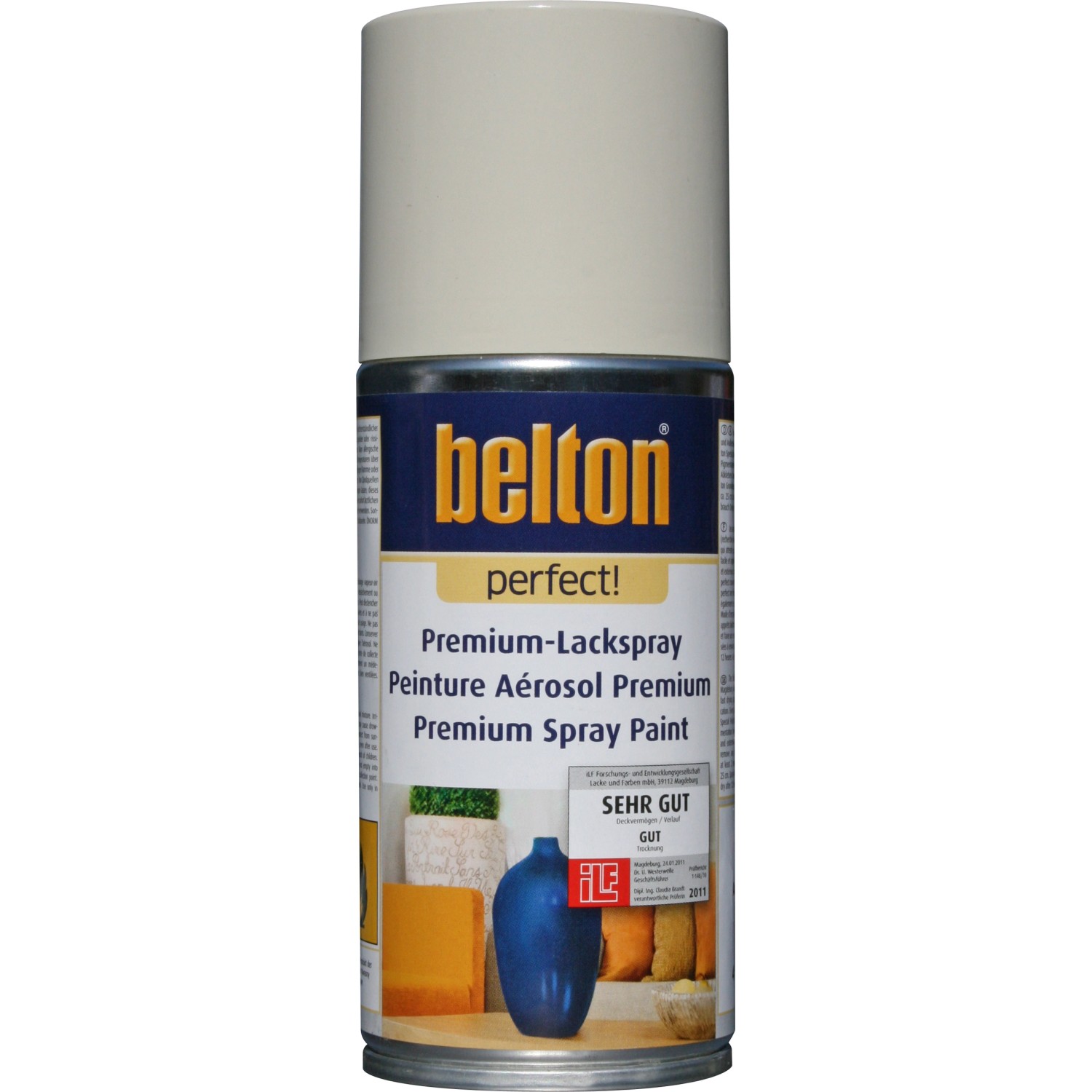 Belton Perfect Premium-Lackspray Weiß seidenmatt 150 ml
