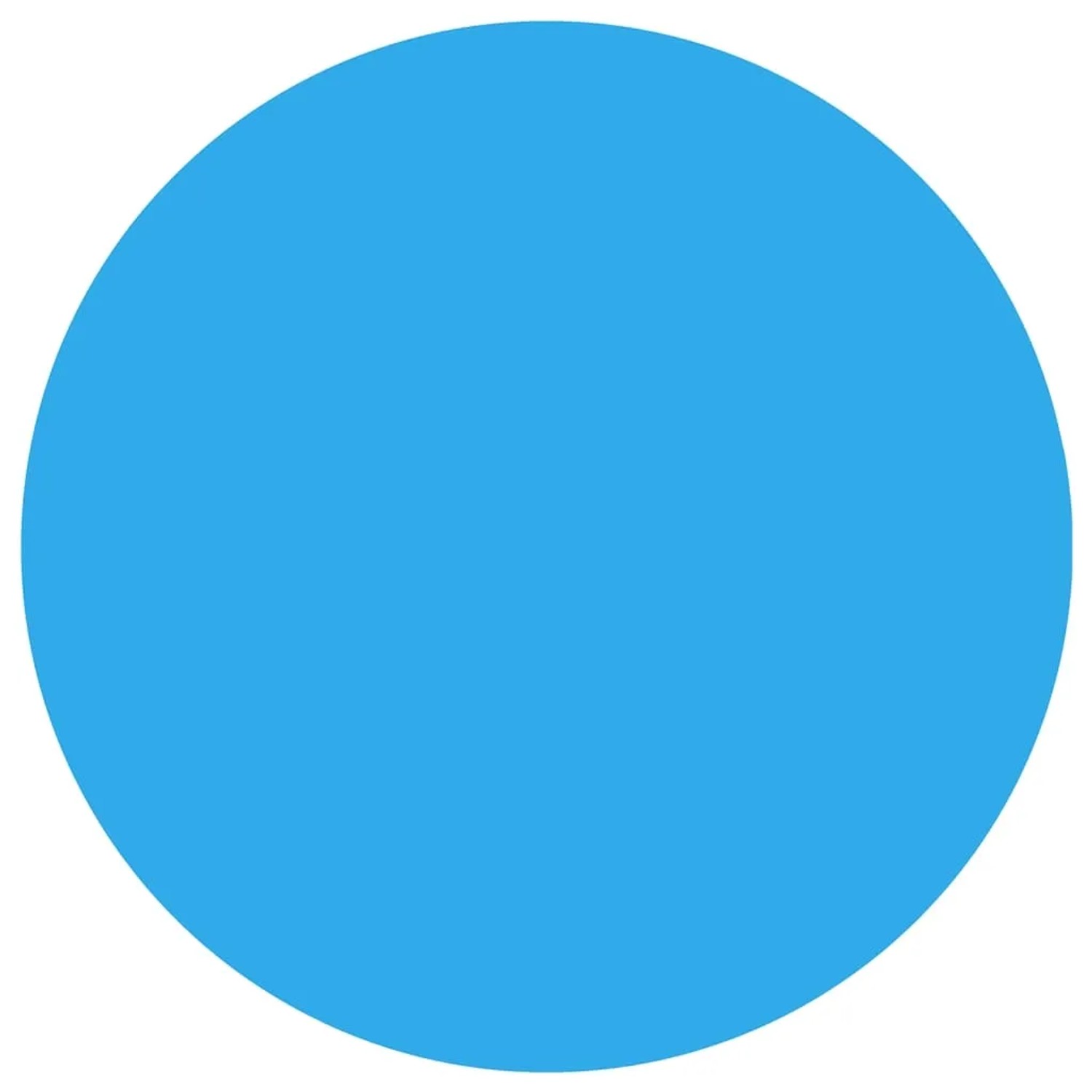 Blaue furnicato Poolabdeckung, 527 cm Durchmesser, aus PE-Material.