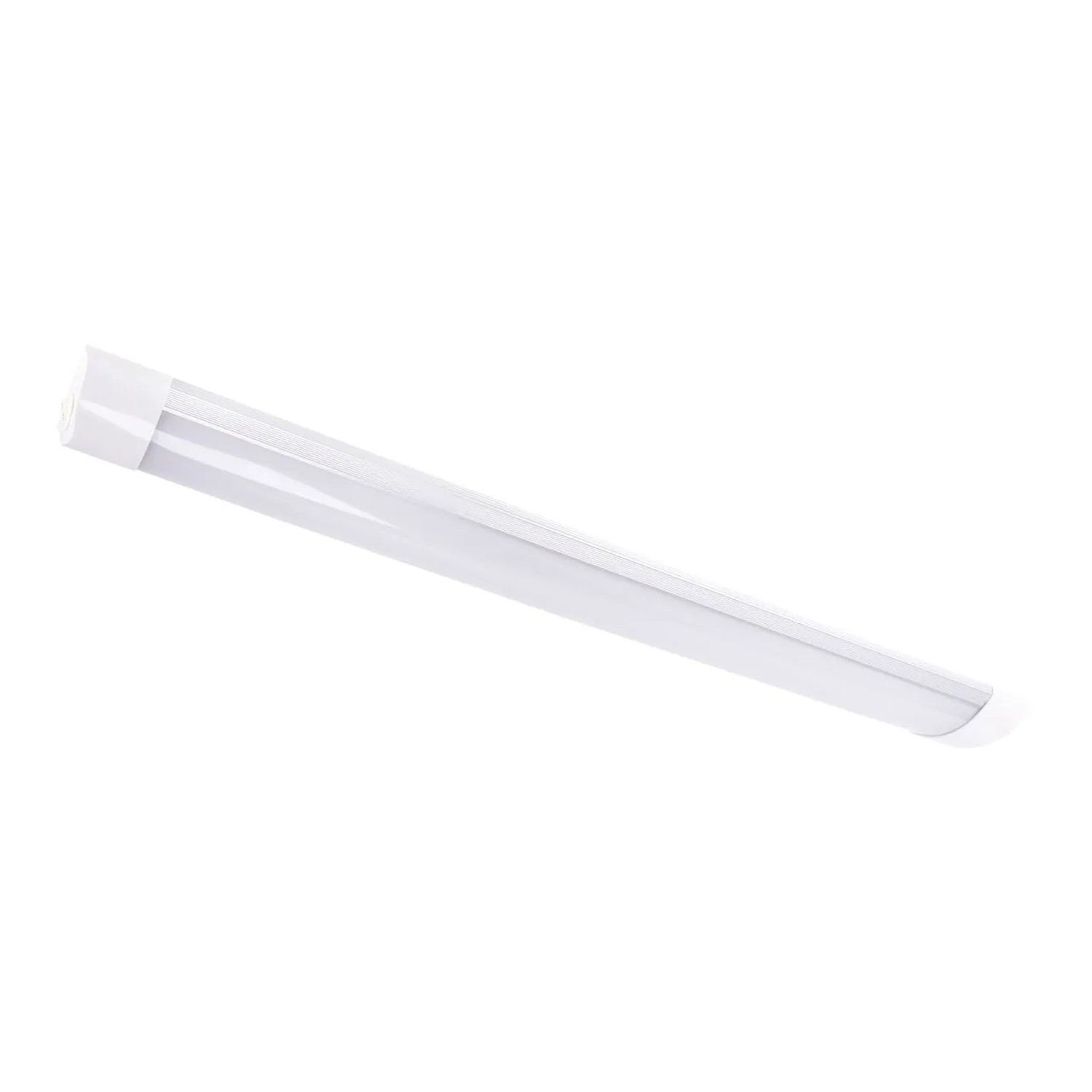 Licht-Erlebnisse LED Wandlampe Mit Schalter 60 cm Breit IP42 Weiß 4000 K 2040 Lm