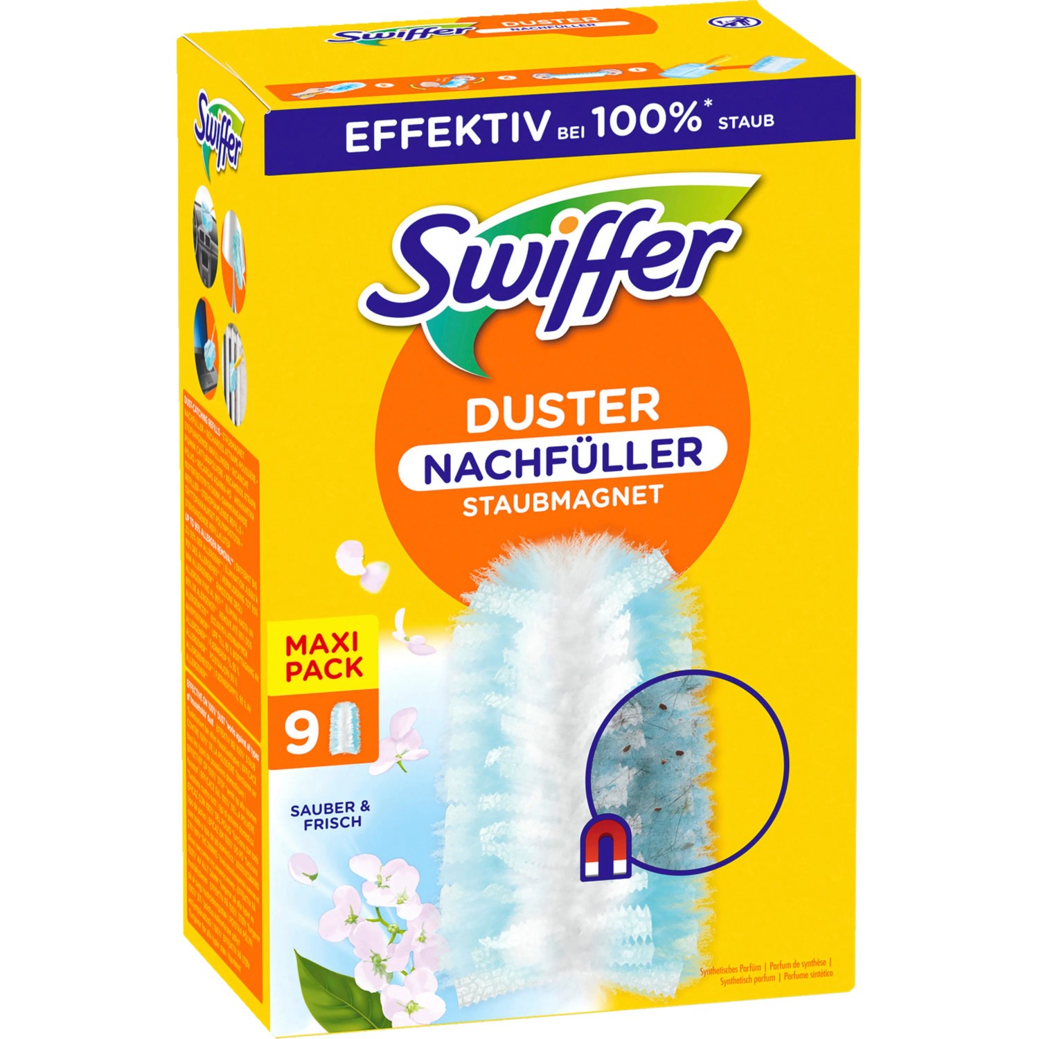Swiffer Nachfüllpackung Staubmagnet 9 Tücher