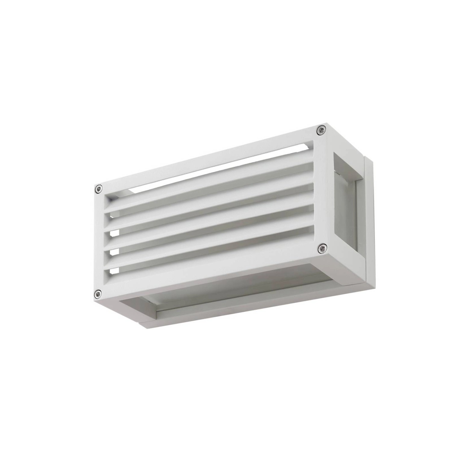 Lucande Wandleuchte Außen Aurelien 10033978 Spritzwassergeschützt Modern in Weiß aus Aluminium 1-flammig E27