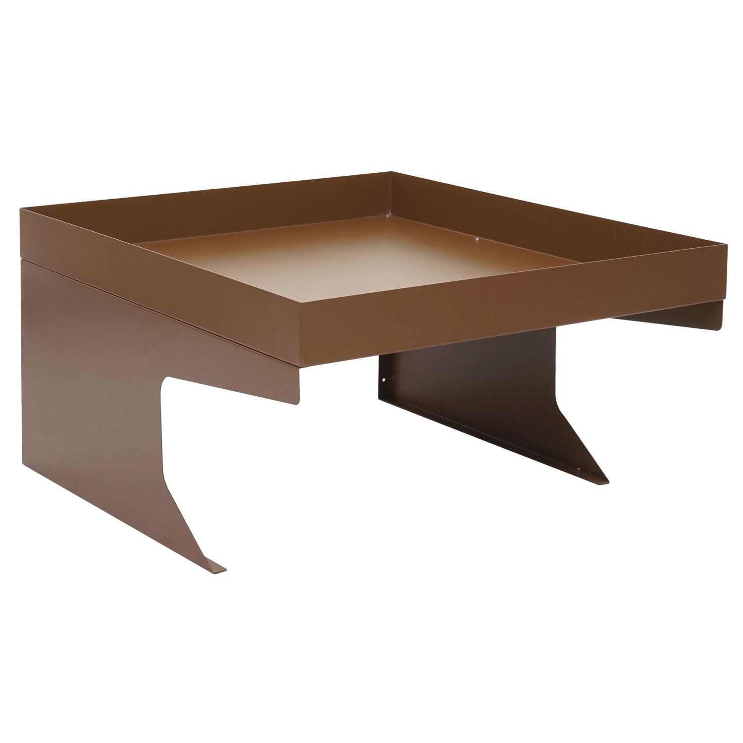 PROREGAL Mähroboter-Garage Mit Pflanzkasten 37x60x70cm Metall Braun günstig online kaufen