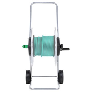vidaXL Schlauchwagen für 60 m Schlauch Stahl 4005280