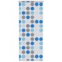 vidaXL Duschrollo 80x240 cm Kreismuster 142853