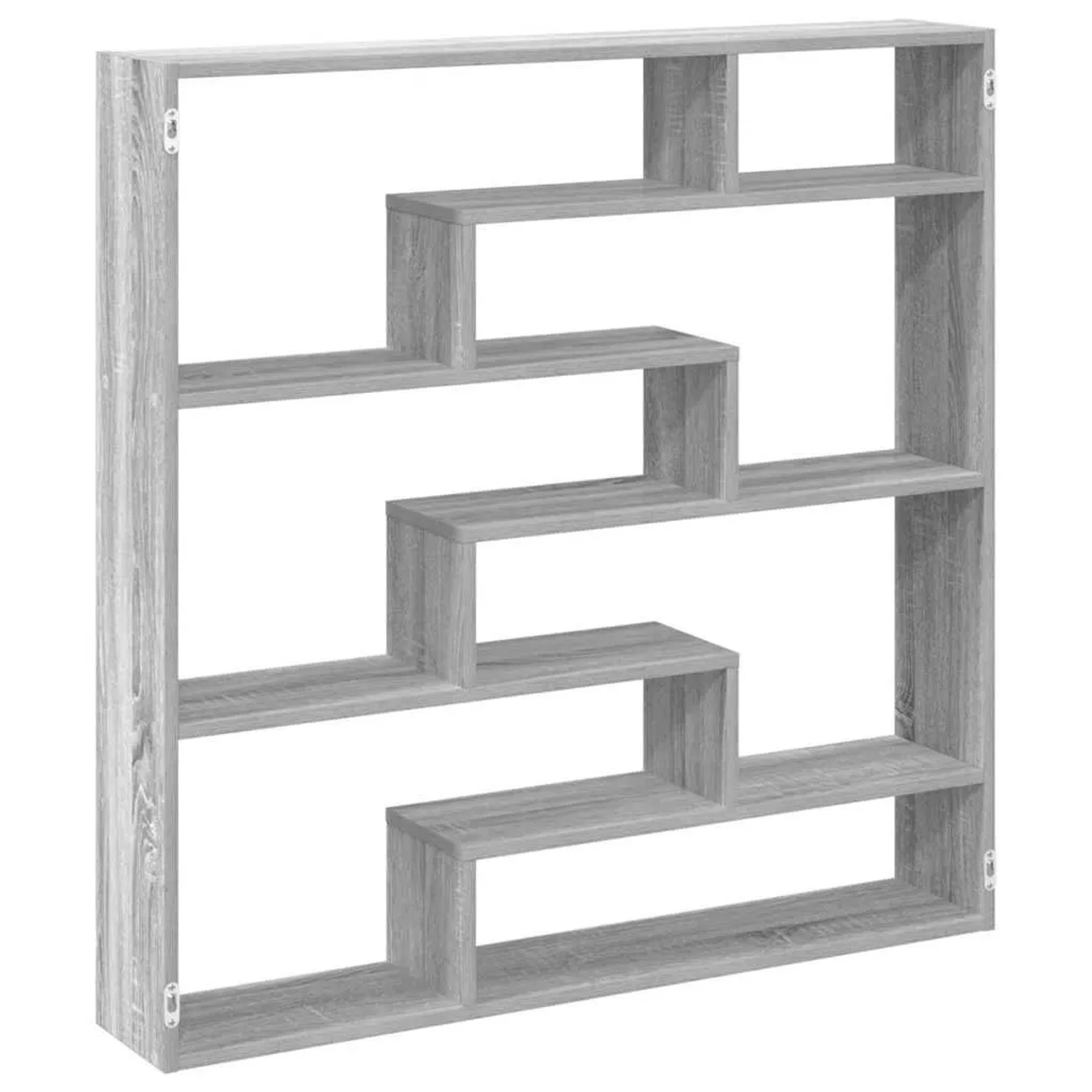 vidaXL Würfelregal 7 Fächer Grau Sonoma Holzwerkstoff 860027