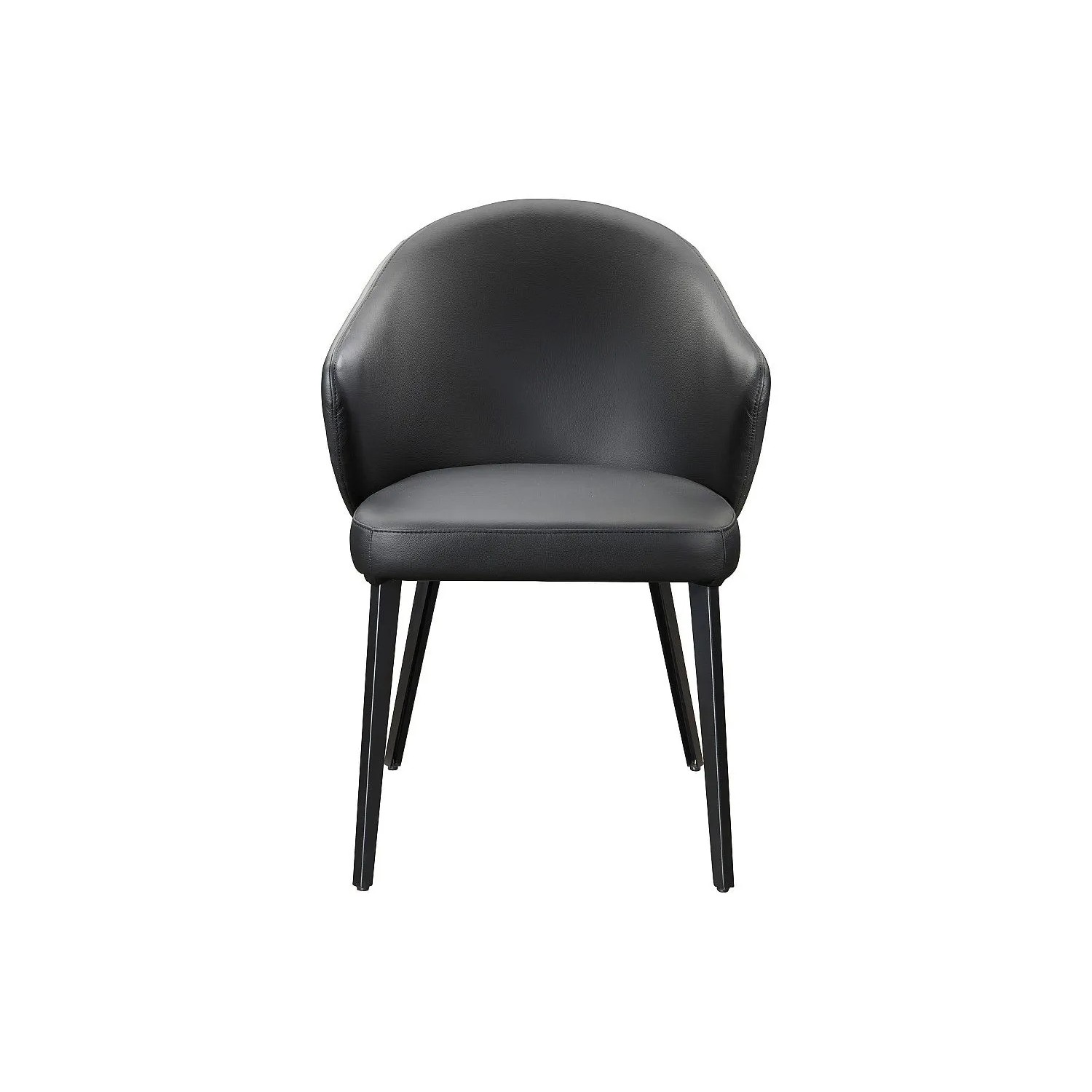 Vente-unique Stuhl Mibelly Schwarz 58 cm