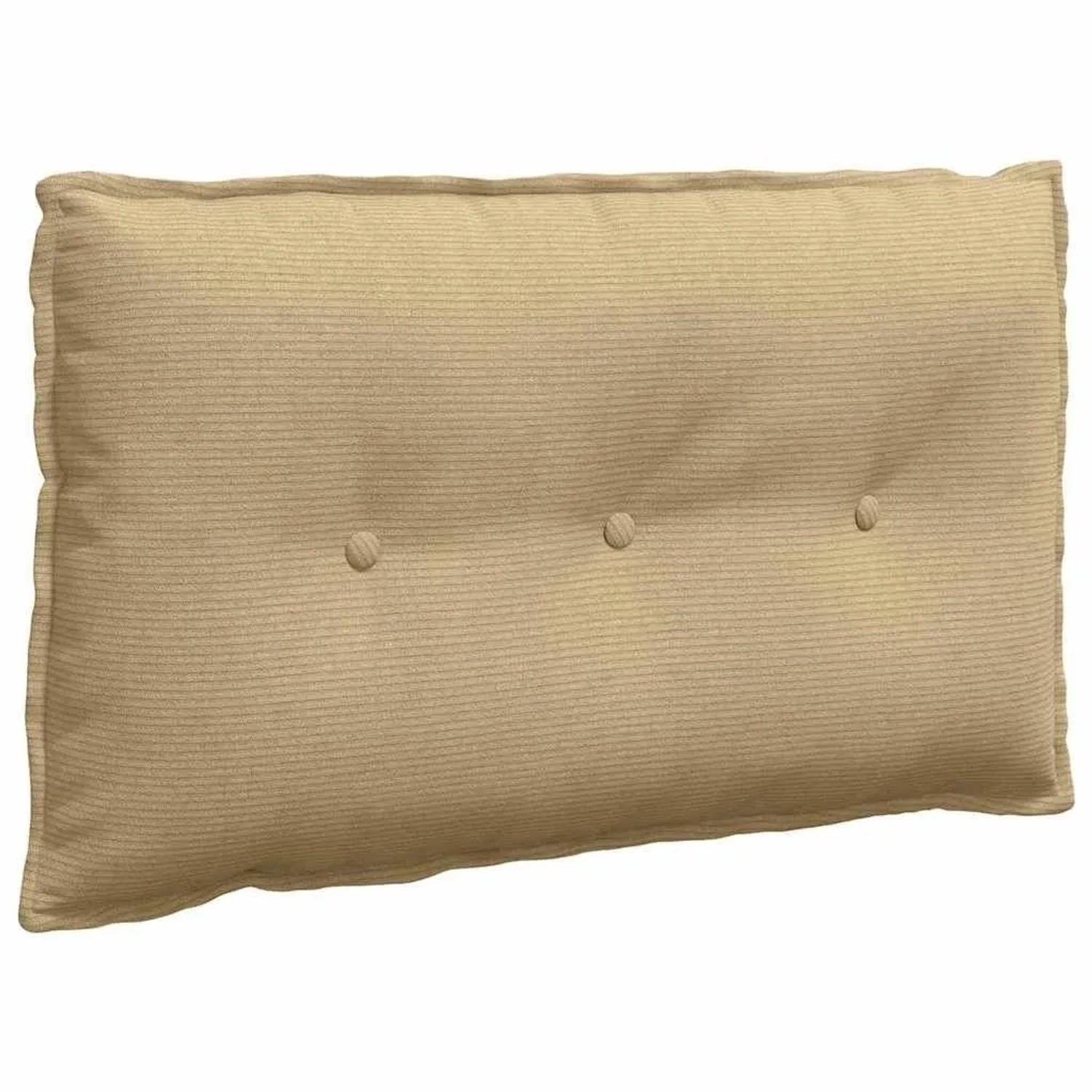 vidaXL Rückenkissen Grau-Grün 80 x 50 cm Cordstoff 42014740