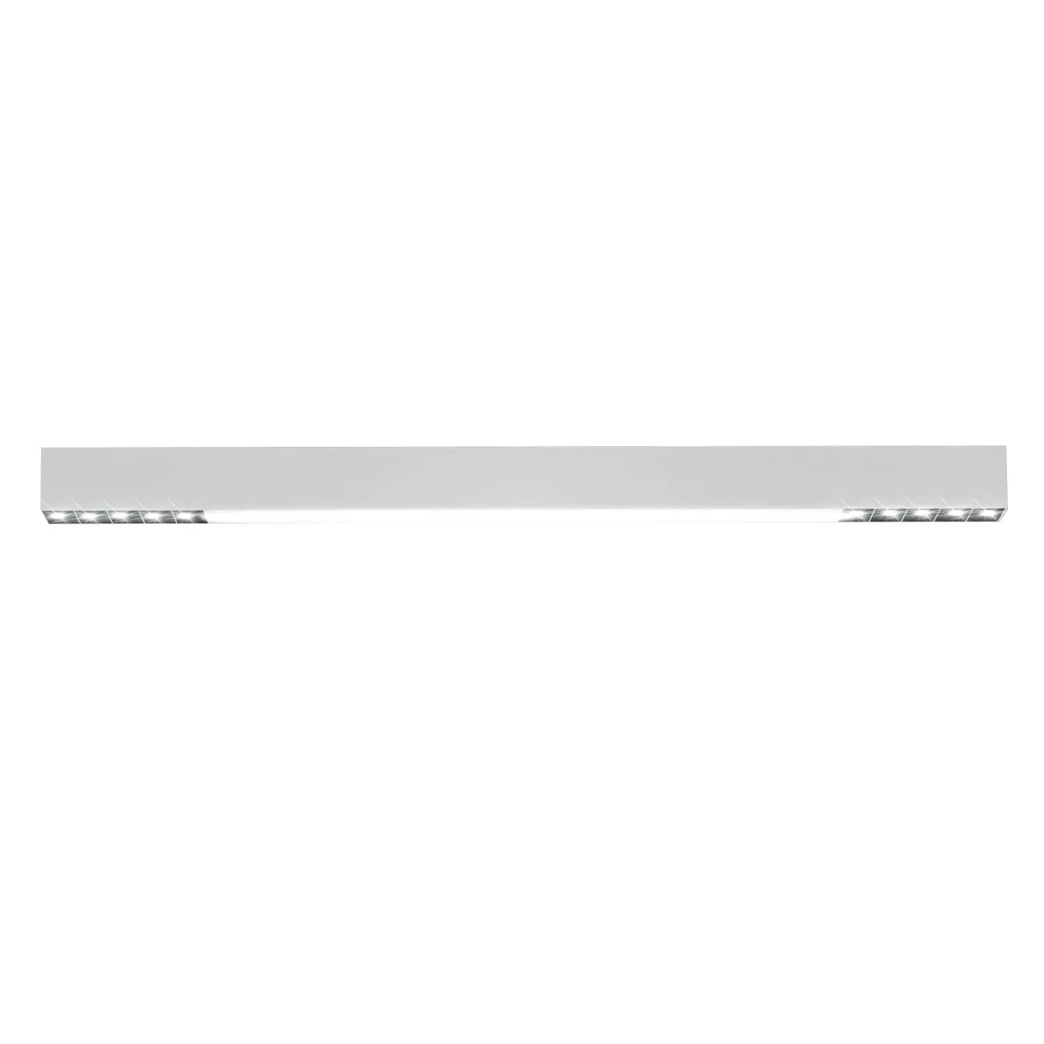 NETTLIFE LED Deckenleuchte aus Metall L80cm Weiß 3000-6500K 25W