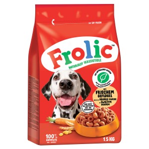 Frolic Hunde-Trockenfutter Geflügel 1,5 kg