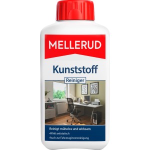 Mellerud Kunststoffreiniger 0,5 l Flasche für Kunststoffoberflächen und Autoinnenräume.