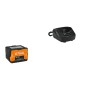 Stihl Starter-Set: Akku AK 30 S und Ladegerät AL 101 für Elektrowerkzeuge.