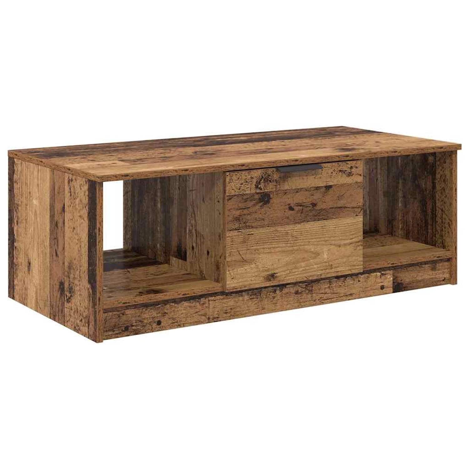 vidaXL Couchtisch Altholz 100 x 50 x 36 cm Holzwerkstoff 880519 günstig online kaufen