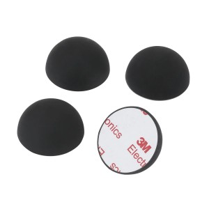 Dynavox ED20 Gerätefüße, 4er Set aus Silikon-Elastomer zur Dämpfung von Vibrationen.