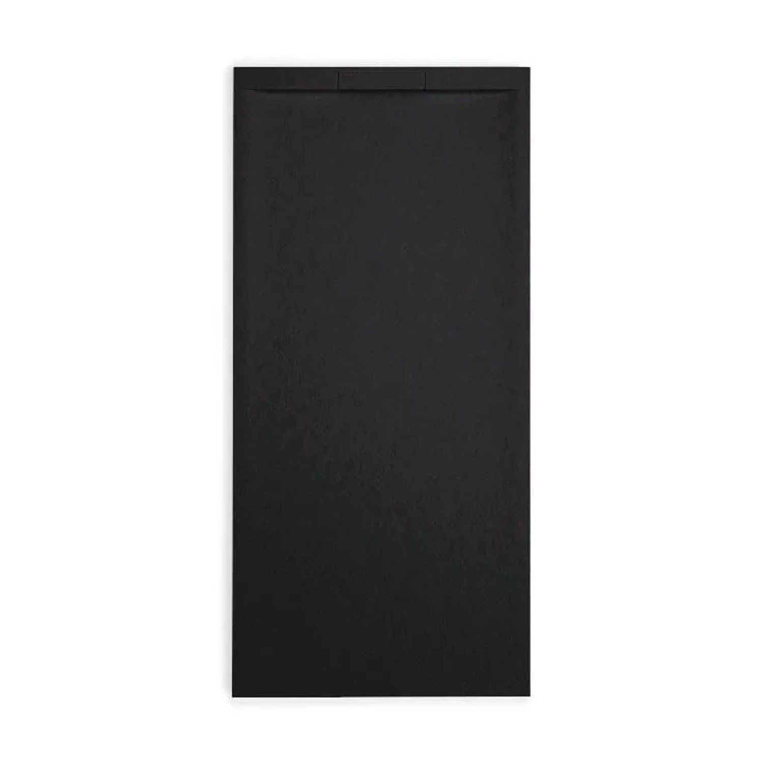 Stano Mineralguss-Duschwanne Extra Flach Cover Schwarz 80x100cm