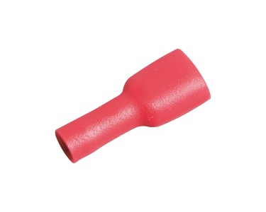 Flachstecker 0,5 mm² - 1,5 mm² vollisoliert Rot 10 Stück