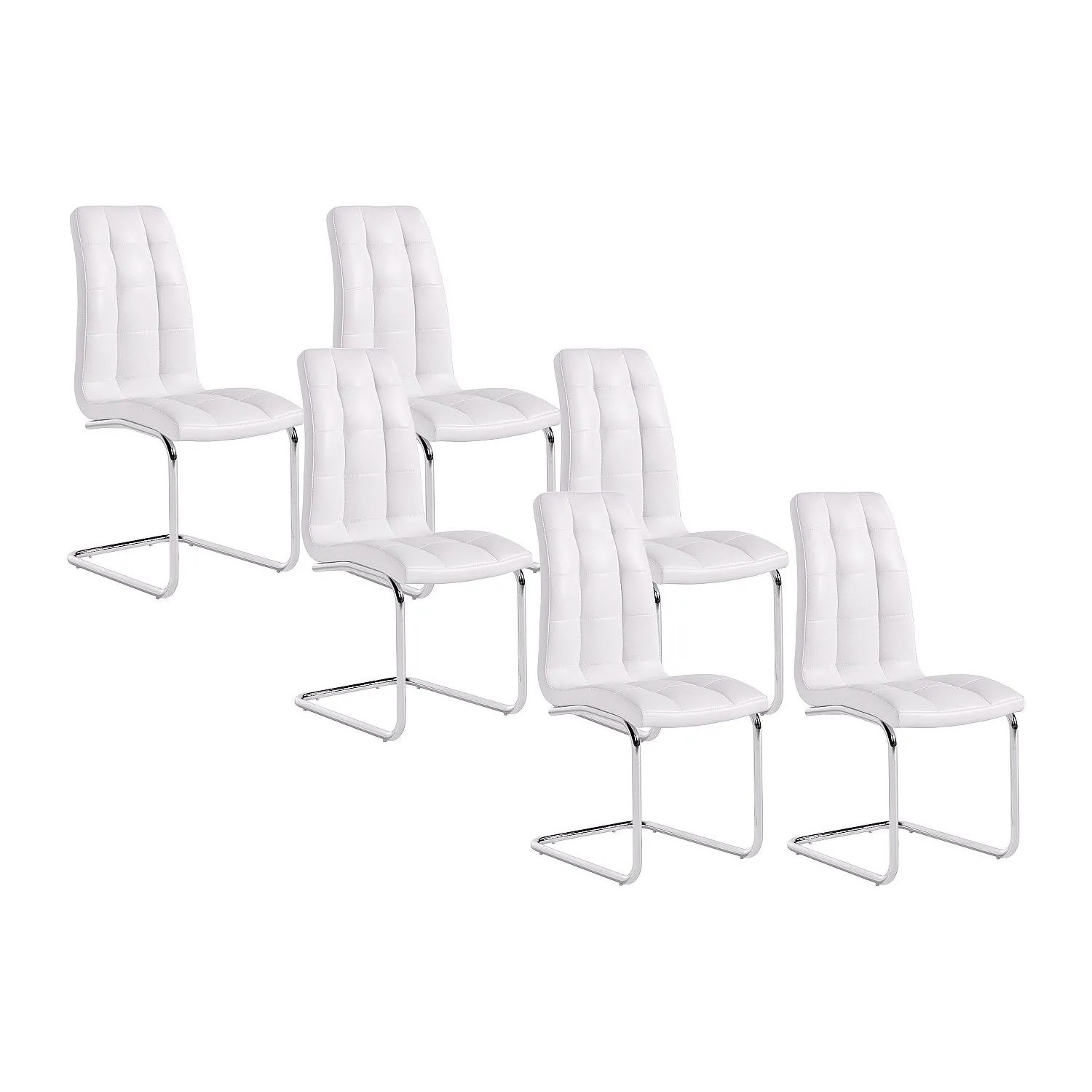Vente-unique Stuhl Nadya Weiß 43 cm