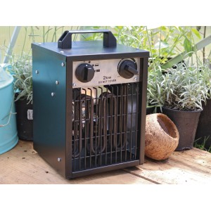 Vitavia Elektroheizung Cephei 2 kW, eckig, für Gewächshäuser bis 30m³.