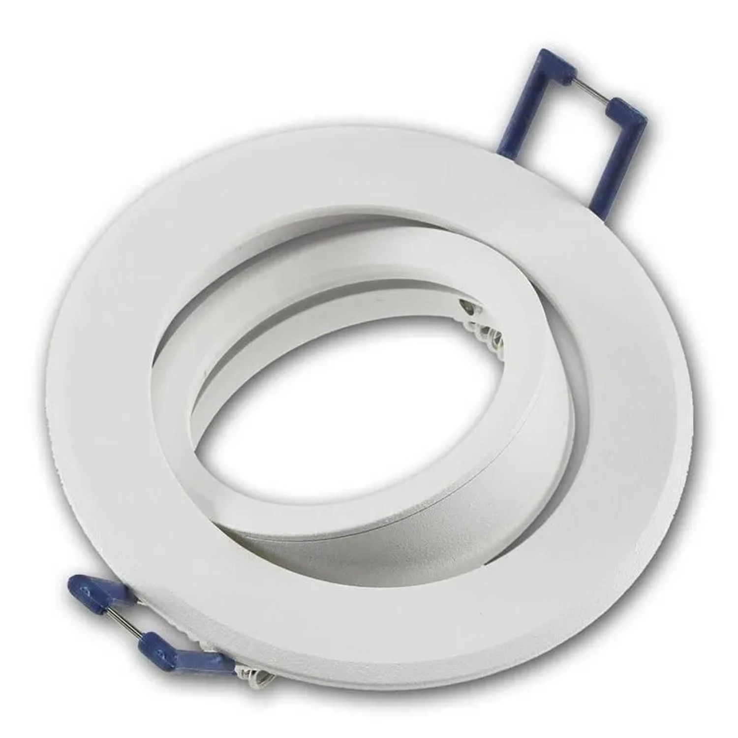 ChiliTec Einbaustrahler CTE-84R Warmweiß Rund Ø84mm Weiß