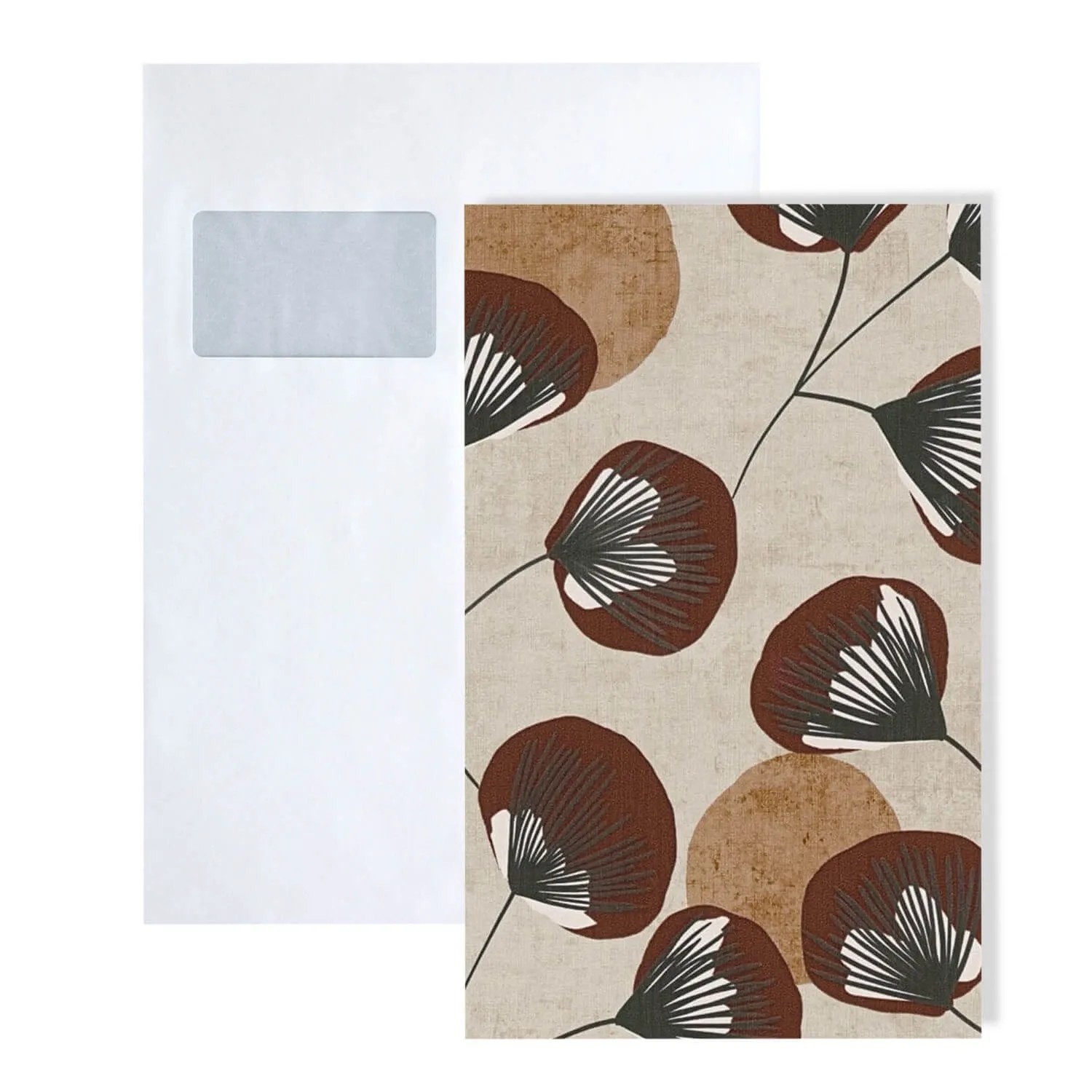 PROFHOME S-791514-GU DIN A4 Muster der Floralen Tapete 1 Musterstück