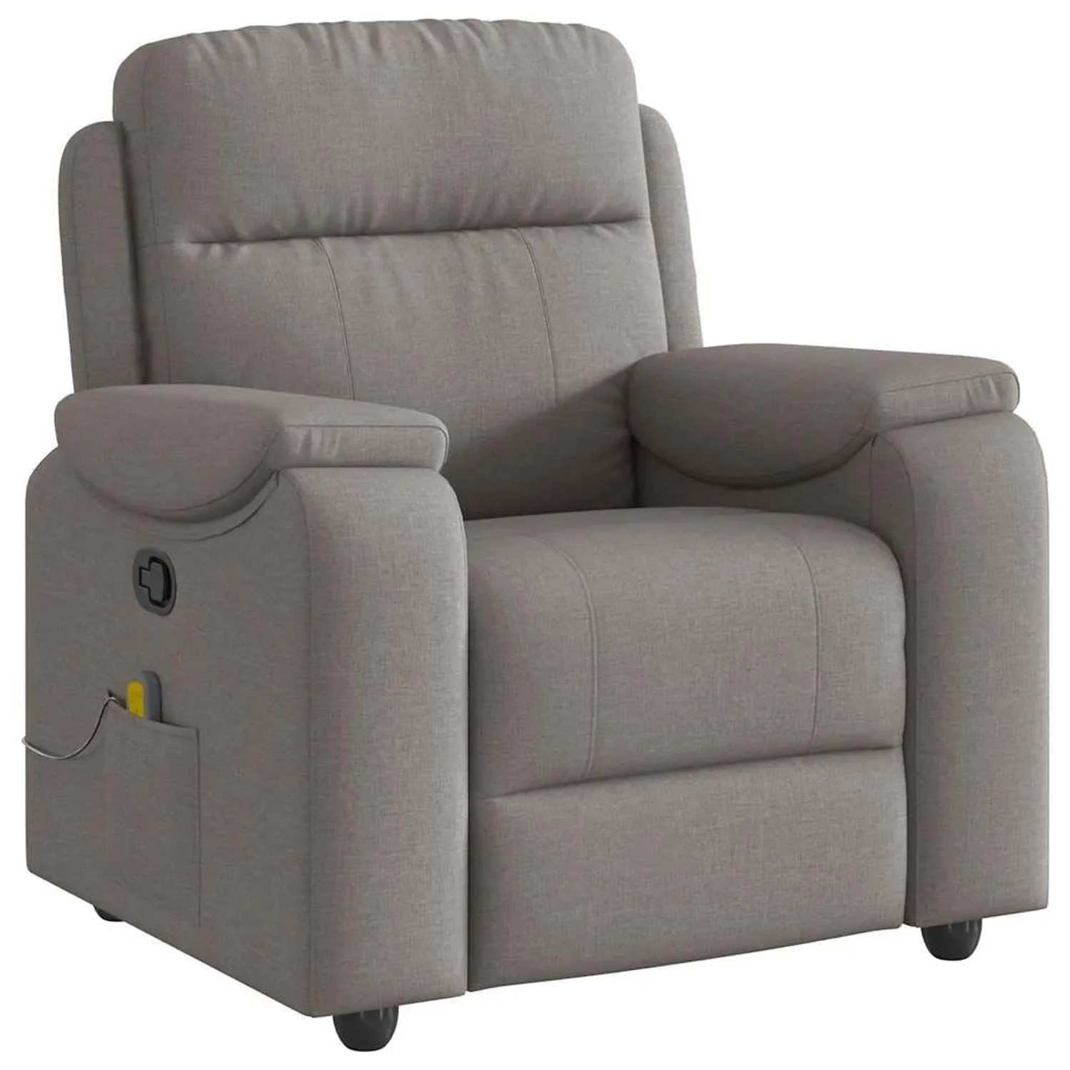 vidaXL Massagesessel Taupe Stoff 4015697 günstig online kaufen