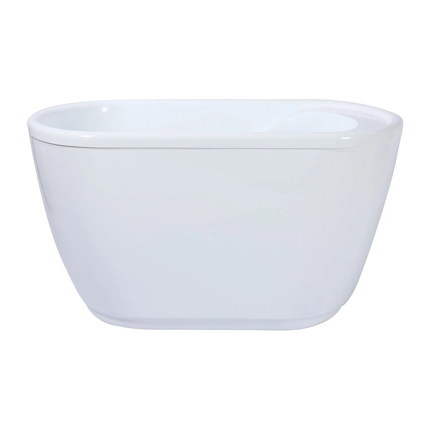 Vente-unique Sitzbadewanne Piccola Weiß 120 cm