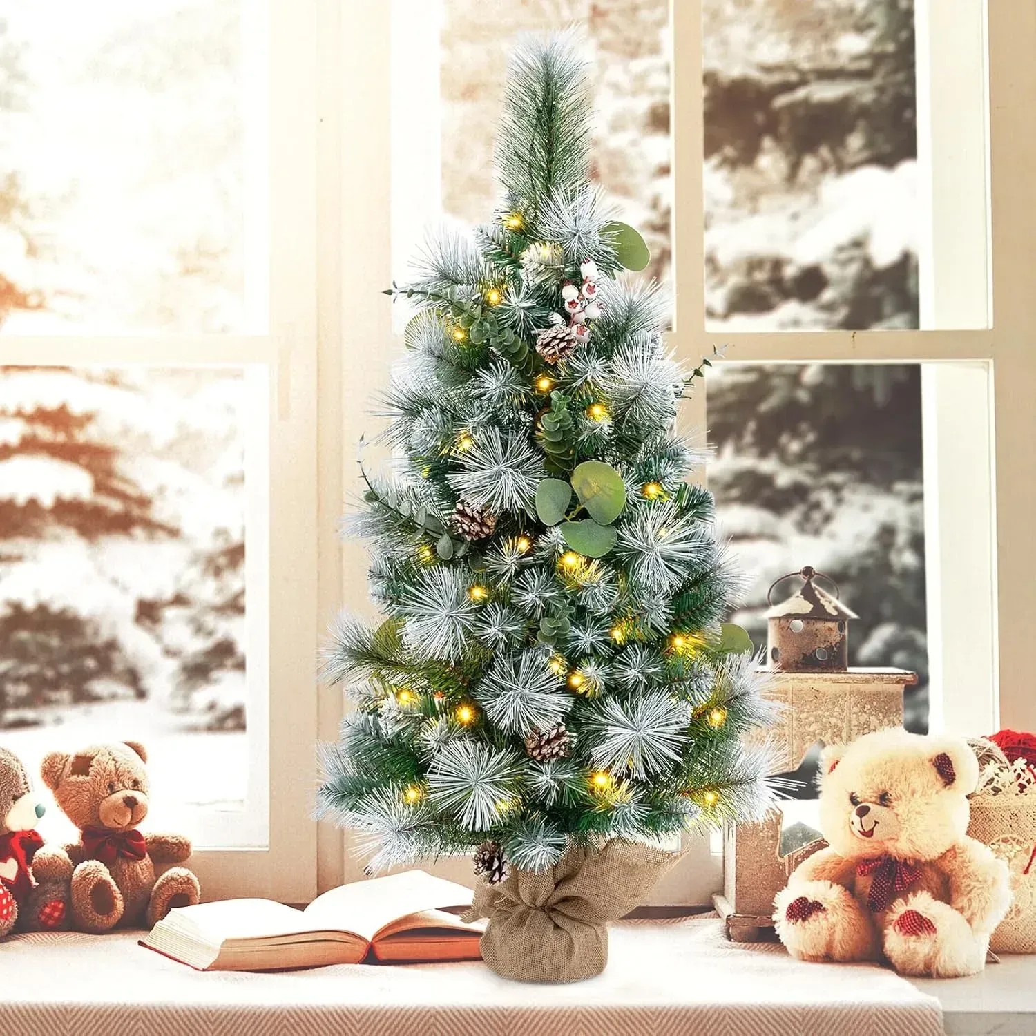 COSTWAY LED Weihnachtsbaum Kleiner 90 cm kaufen bei OBI