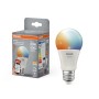 Osram Matter E27 LED-Lampe, dimmbar, 9W, mit Verpackung. Smart+ Leuchtmittel mit anpassbarer Lichtfarbe.