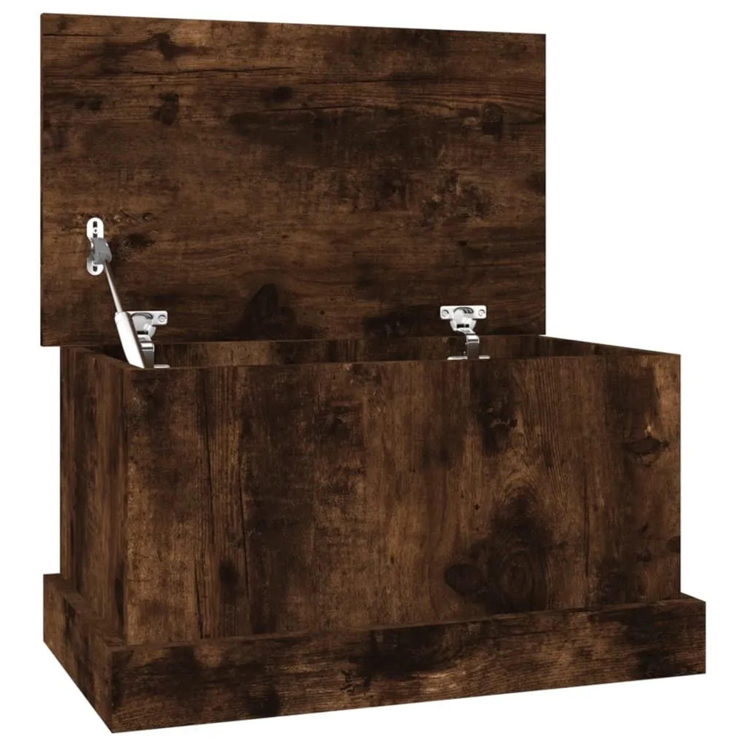vidaXL Truhe Räuchereiche 50x30x28 cm Holzwerkstoff 816501