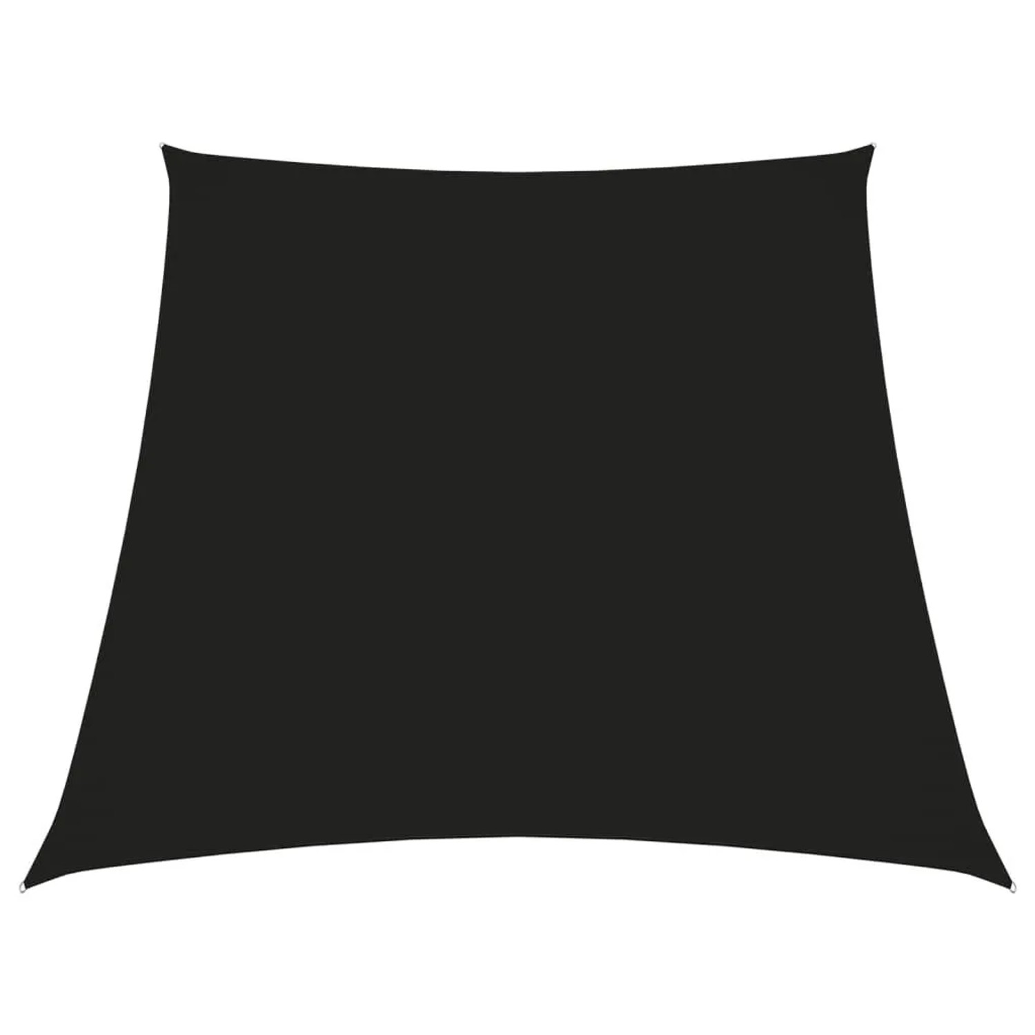 Furnicato Sonnensegel Oxford-gewebe Trapezförmig 2 4x3 M Schwarz
