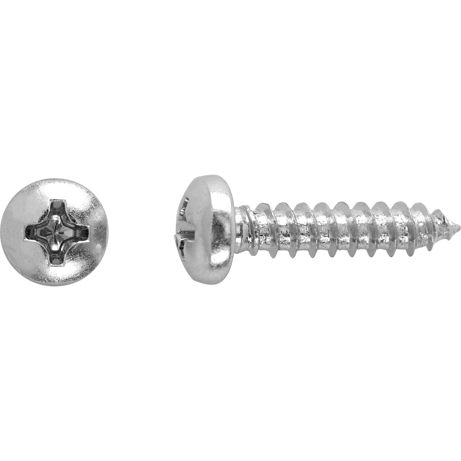Linsenkopf Universalschraube PH-Antrieb Ø 3,5 mm x 13 mm 12 Stück