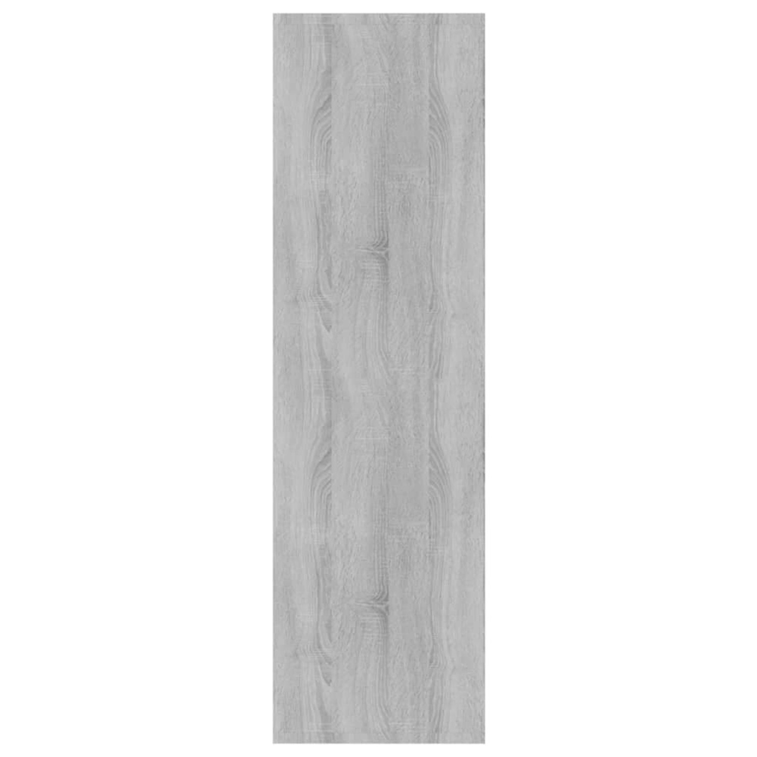 VidaXL Bücherregal/Raumteiler, Grau Sonoma, Holzwerkstoff, Detailansicht