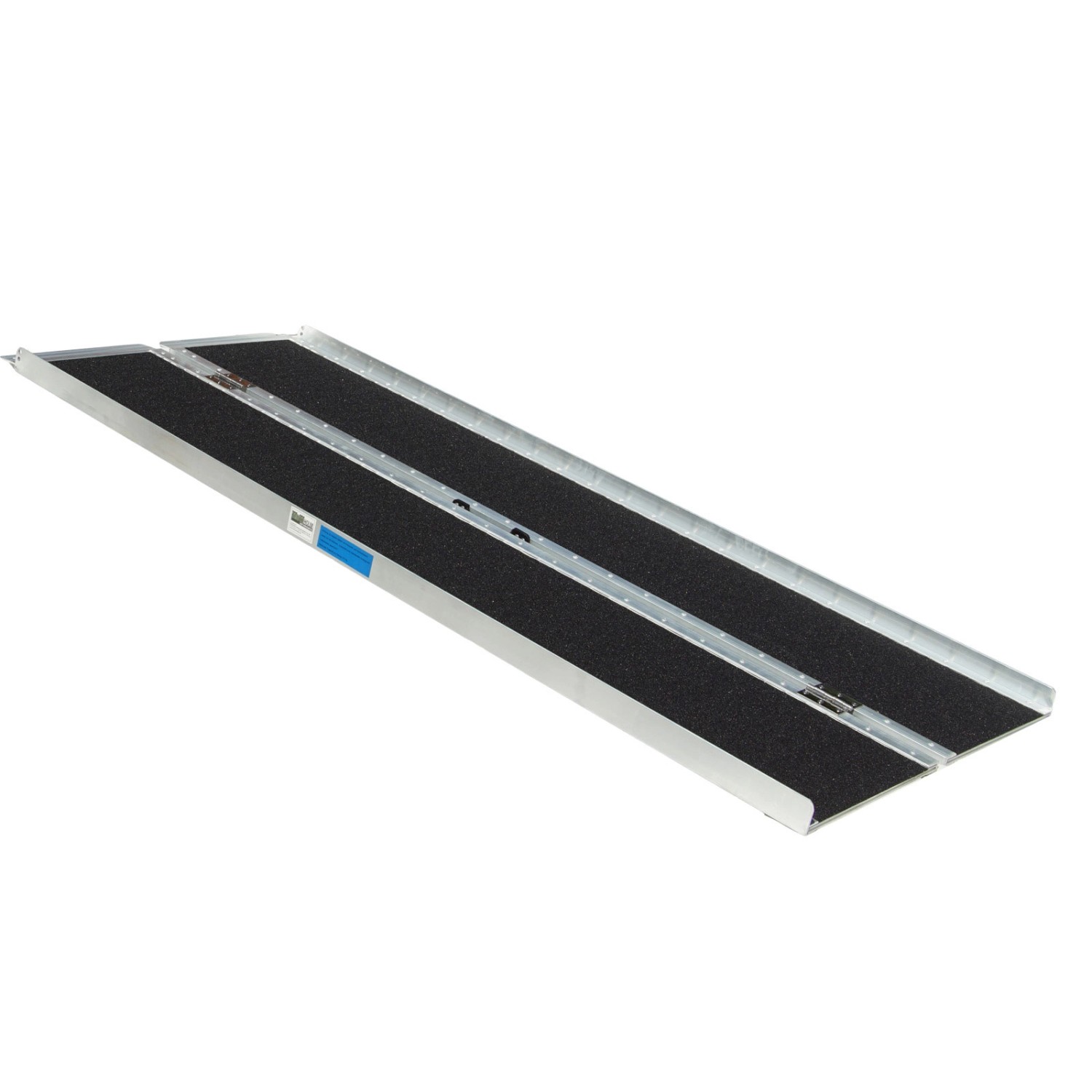 TRUTZHOLM Rollstuhlrampe Klappbar 122 cm Traglast 272 kg Alu Grau Schwarz B günstig online kaufen