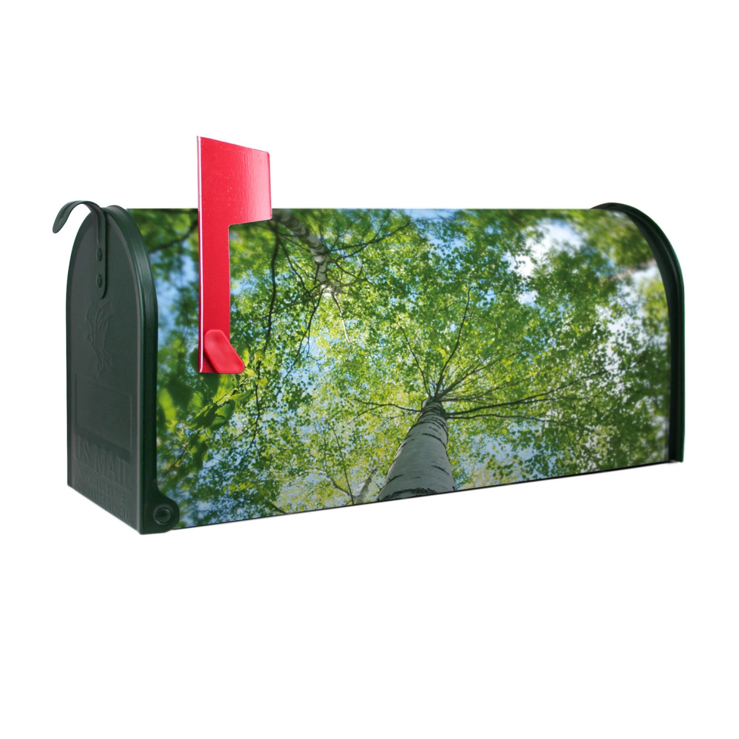 Banjado Amerikanischer Briefkasten Grün 48x22x16cm US Mailbox Letterbox Pos günstig online kaufen