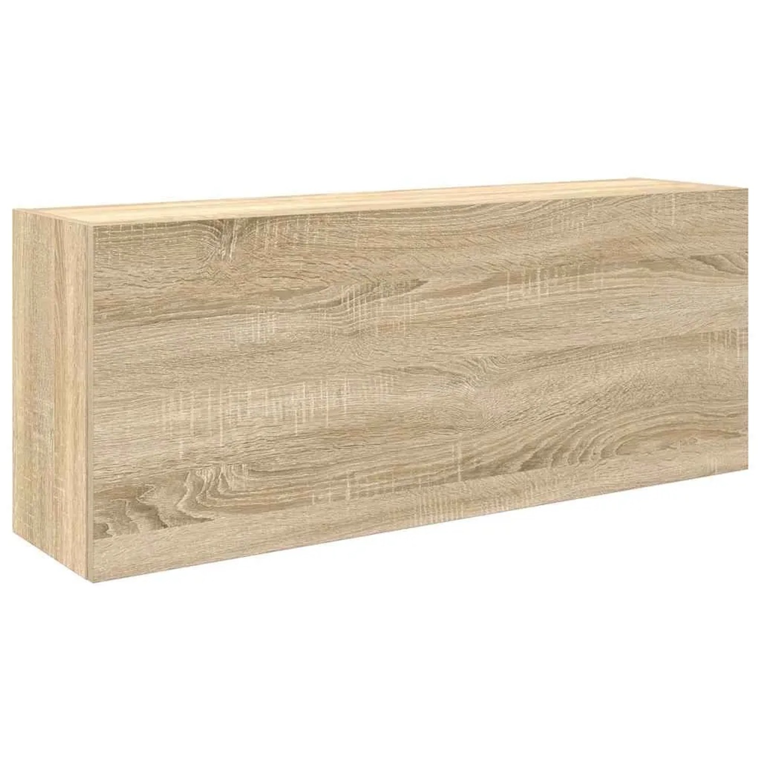 vidaXL Bad-Wandschrank Sonoma-Eiche 100x25x40 cm Holzwerkstoff 860105