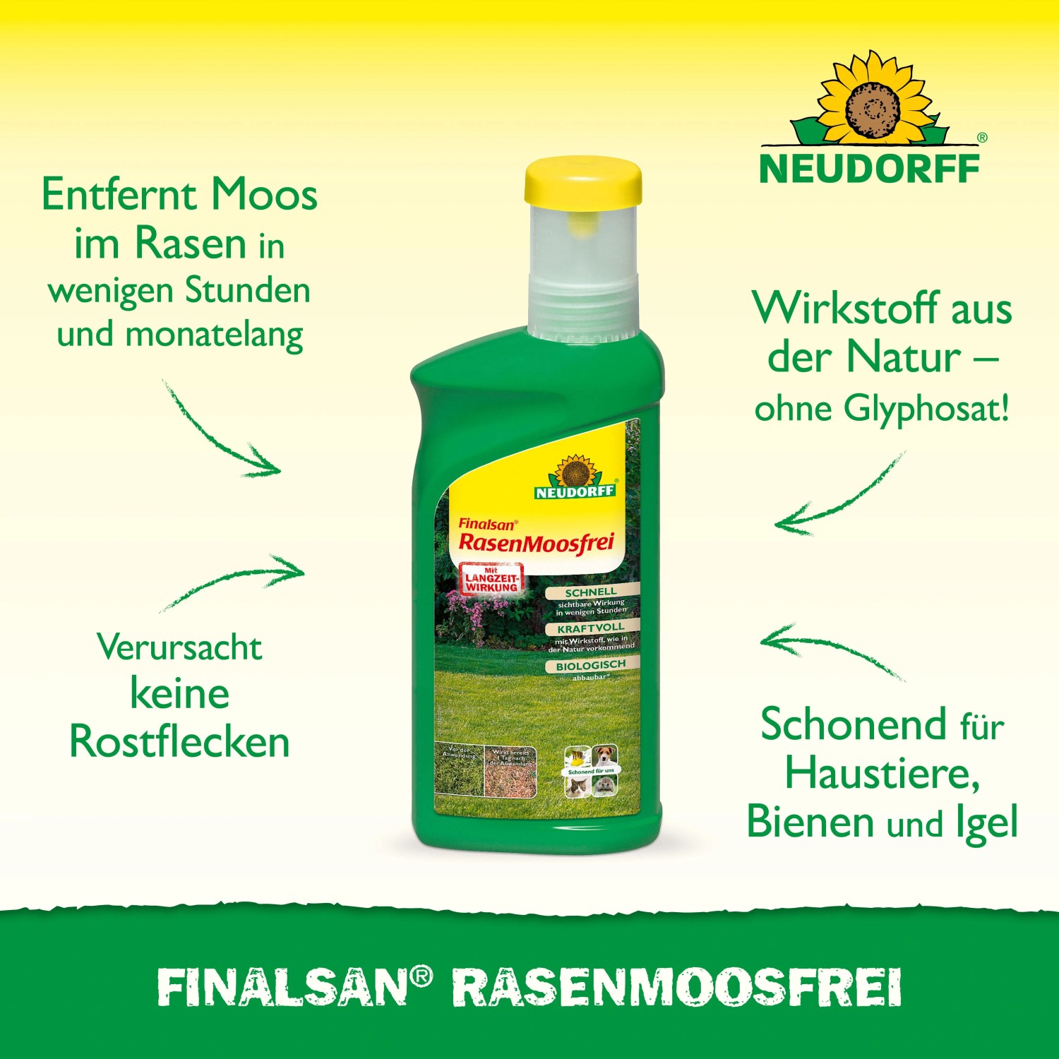 Neudorff Finalsan Rasen-Moosfrei 500 ml_2