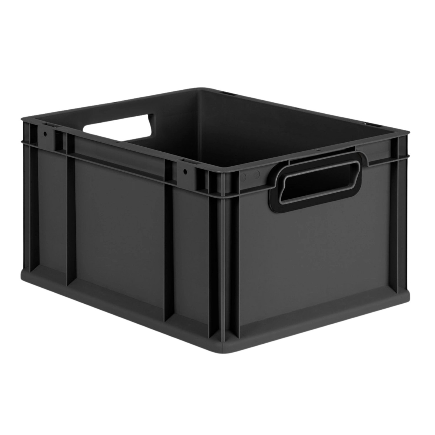 PROREGAL Eurobox Nextgen Color HxBxT 22x30x40cm 20 Liter Griffe Schwarz Off günstig online kaufen