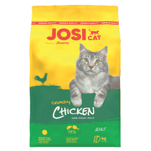 JosiCat Katzen-Trockenfutter Crunchy Chicken 10 kg