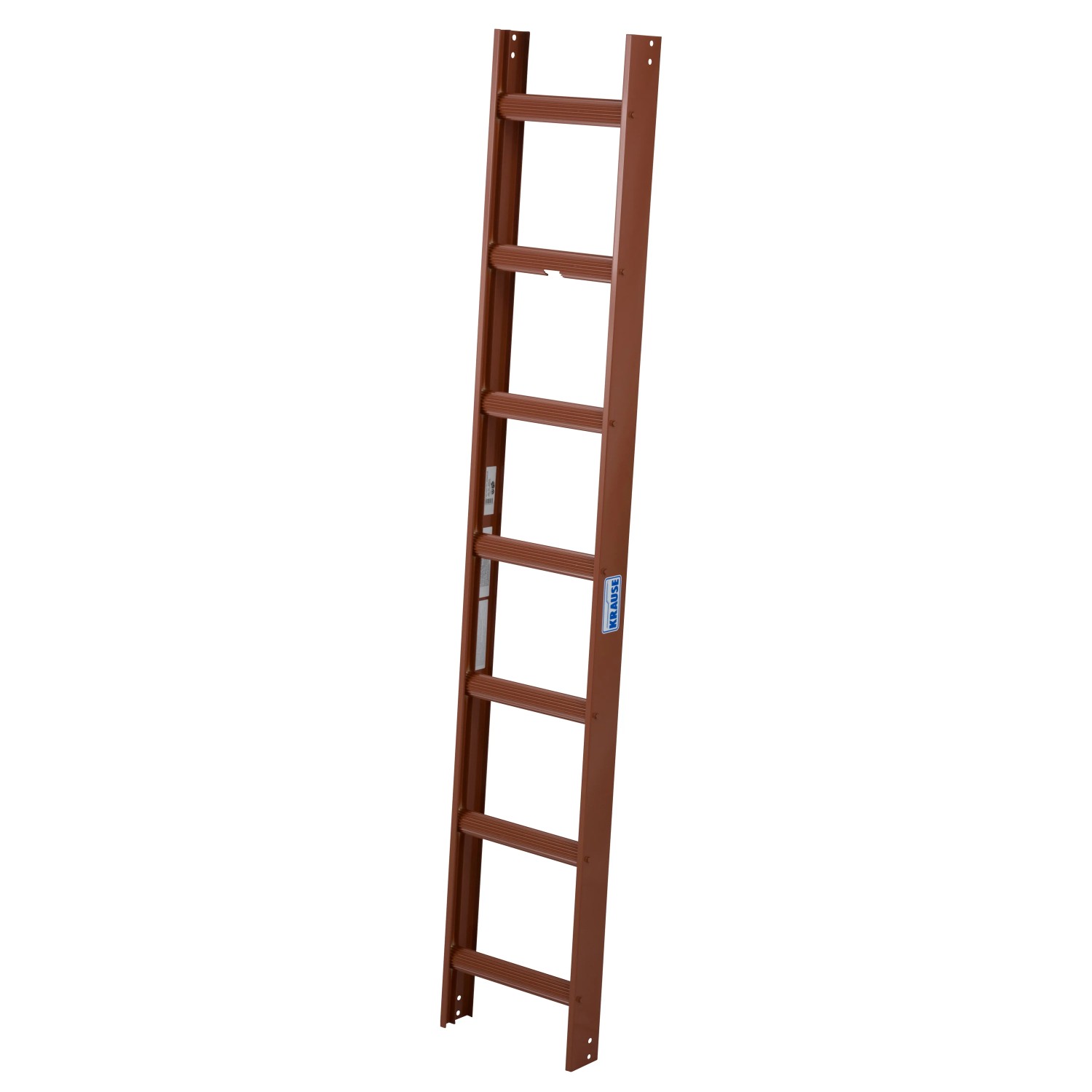 Krause Kaminkehrer-Leiter 7 Sprossen 200 cm x 35 cm x 9 cm Rot